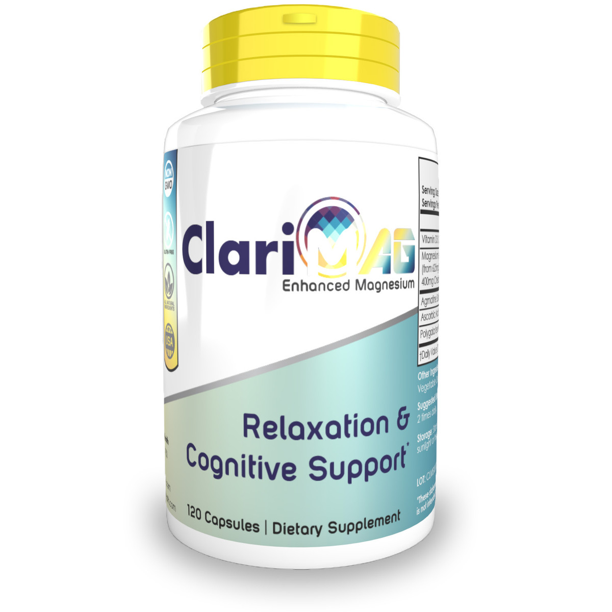 ClariMAG Capsules | Enhanced Magnesium | Relaxation & Cognitive Support