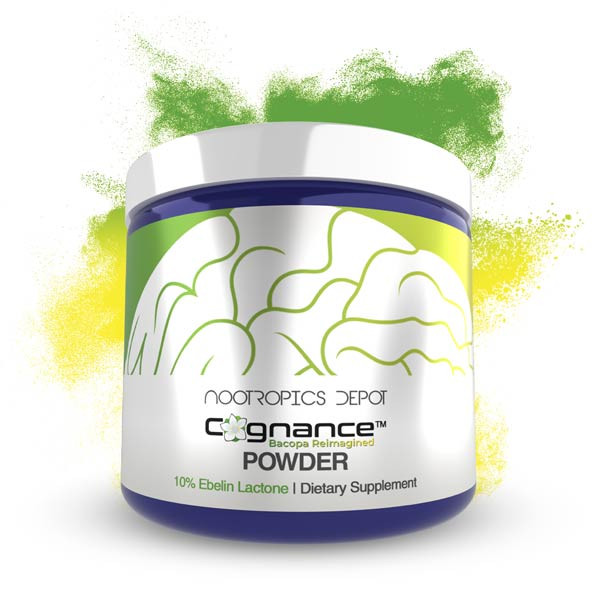 Cognance Enhanced Bacopa Powder | 10% Ebelin Lactone | Bacopa monnieri | Mood, Memory, & 5-HT2A Activation
