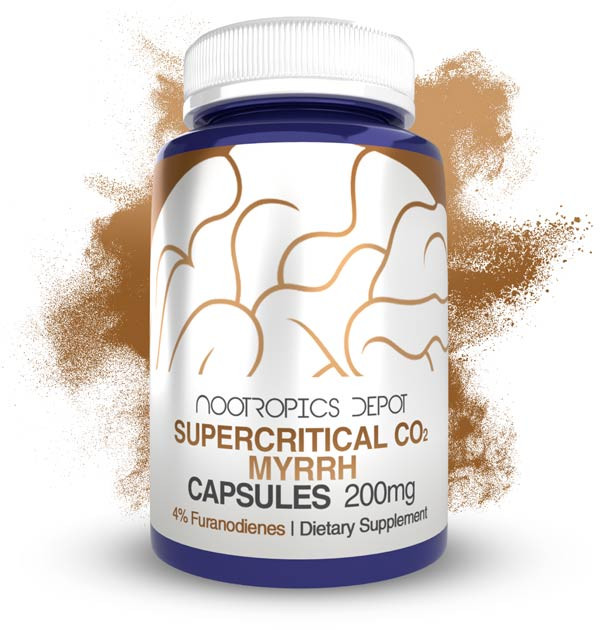 Supercritical CO2 Myrrh Extract Capsules | Commiphora myrrha