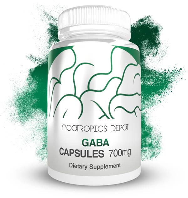 GABA Capsules | 700mg | Gamma-Aminobutyric Acid | Stress, Sleep, and Cognitive Support