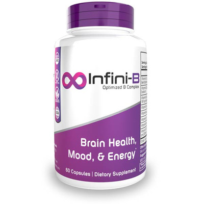 Infini B Complex Infini-B Capsules | Optimized Vitamin B Complex | Energy, Mood, and ...