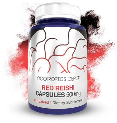 Nootropics Depot Red Reishi 8:1 Extract Capsules product image