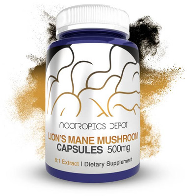 Lion's Mane 8:1 Dual Extract Capsules