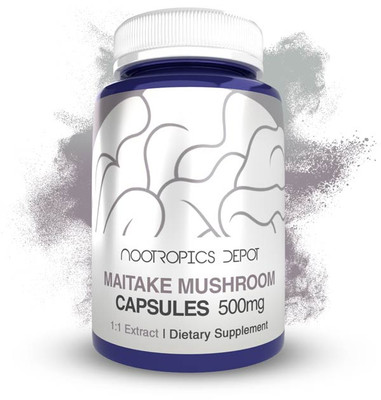 Nootropics Depot Maitake Mushroom Extract Capsules bottle