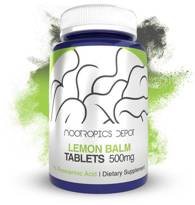 Nootropics Depot Lemon Balm tablets bottle