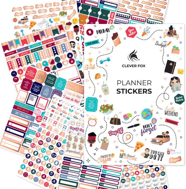Clever Fox Planner Stickers