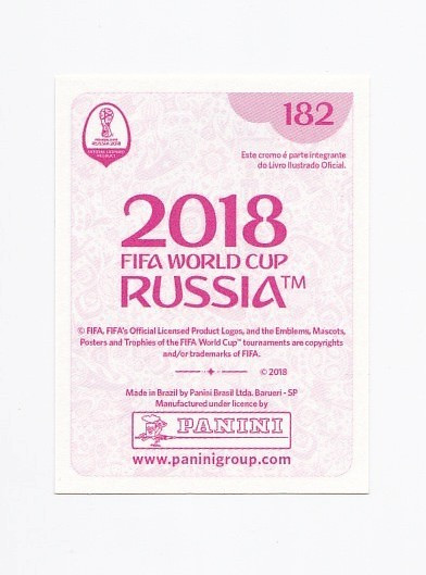 2018 Panini World Cup Stickers - Kylian Mbappé #197 roze