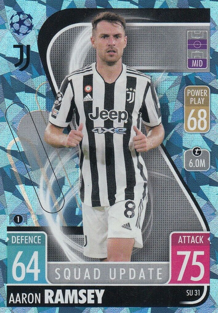 SU031 Aaron Ramsey (Juventus) SQUAD UPDATE (CRYSTAL PARALLEL