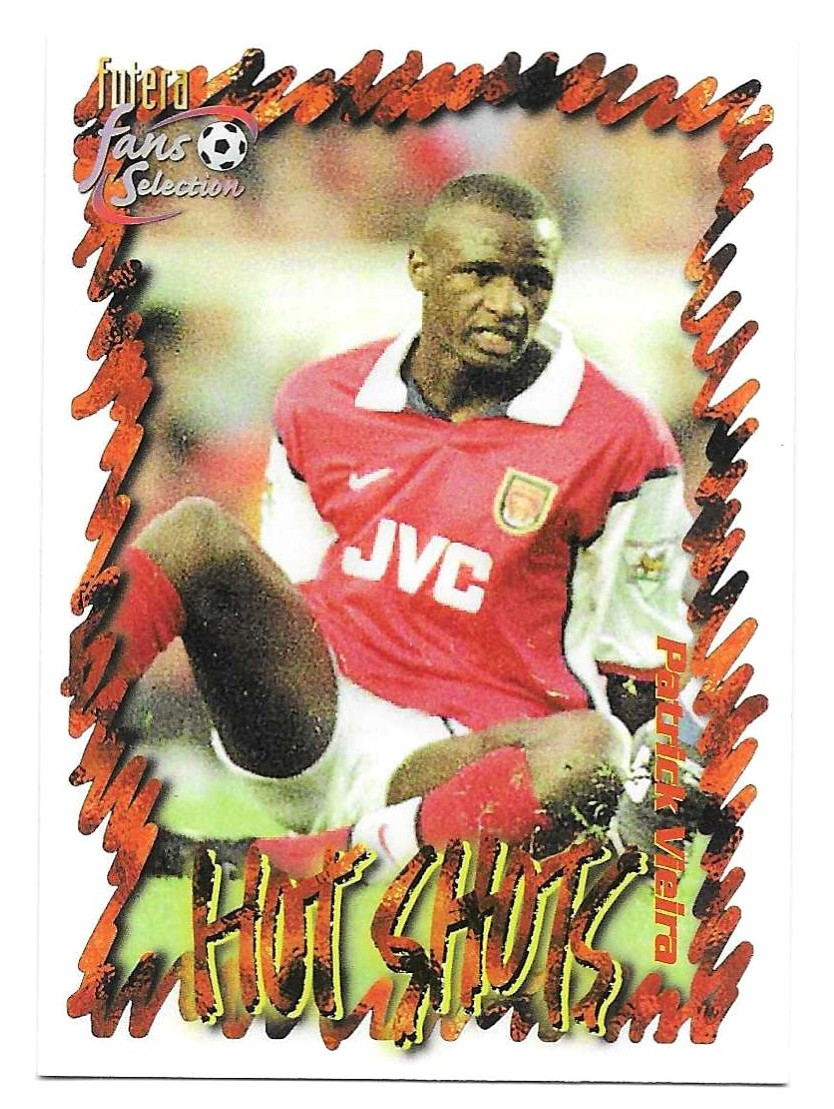 051 Patrick Vieira - Futera Arsenal 1999 - FootballCardsWorld.com