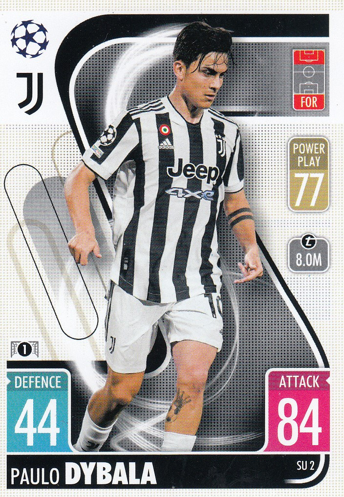 SU2 - Paulo Dybala (Juventus) - SQUAD UPDATE (UPDATE CARD) - Topps