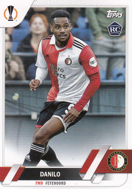 #013 Danilo (Feyenoord) Topps UEFA Club Competitions Flagship 2022/23