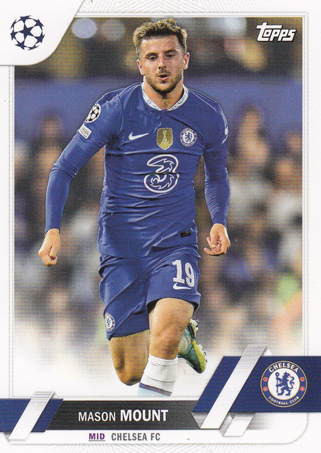 #019 Mason Mount (Chelsea) Topps UEFA Club Competitions Flagship 2022/23