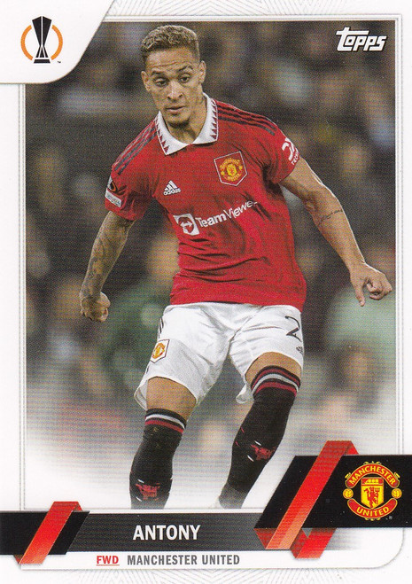 #021 Antony (Manchester United) Topps UEFA Club Competitions Flagship 2022/23