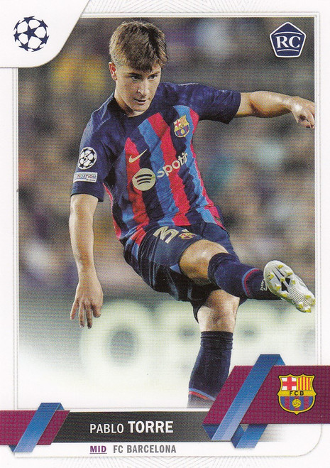 #32 Pablo Torre (FC Barcelona) Topps UCC Flagship 2022/23