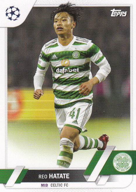#036 Reo Hatate (Celtic) Topps UEFA Club Competitions Flagship 2022/23