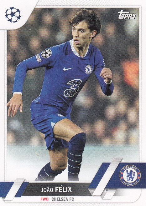 #070 João Félix (Chelsea) Topps UEFA Club Competitions Flagship 2022/23