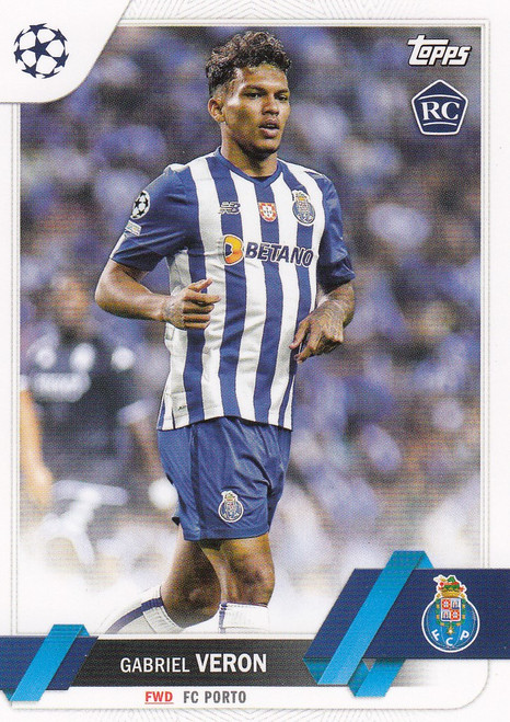 #076 Gabriel Veron (Porto) Topps UEFA Club Competitions Flagship 2022/23