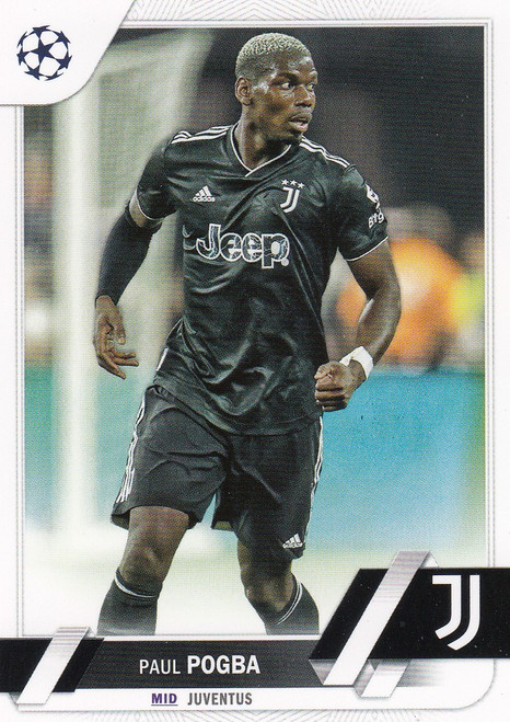 #108 Paul Pogba (Juventus) Topps UEFA Club Competitions Flagship 2022/23