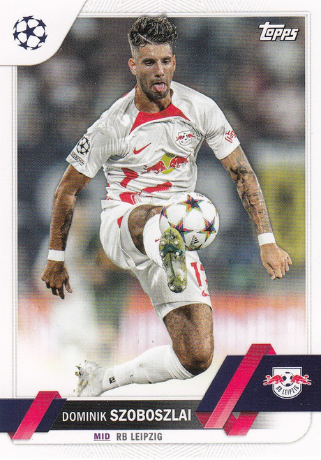 #171 Dominik Szoboszlai (RB Leipzig) Topps UEFA Club Competitions Flagship 2022/23