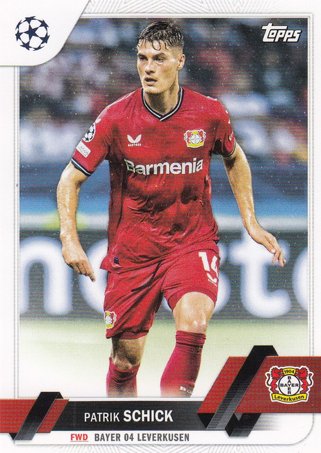 #190 Patrik Schick (Bayer 04 Leverkusen) Topps UCC Flagship 2022/23