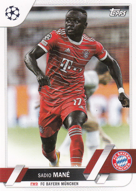 #200 Sadio Mané (FC Bayern München) Topps UCC Flagship 2022/23