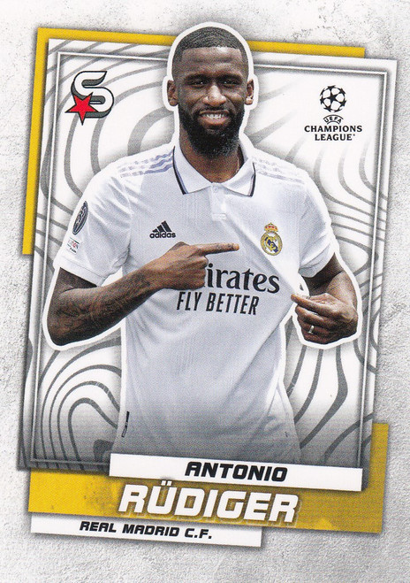 #039 Antonio Rüdiger (Real Madrid) Topps Superstars 2022/23