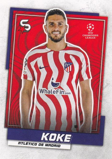 #060 Koke (Atlético Madrid) Topps Superstars 2022/23