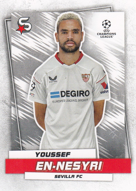 #65 Youssef En-Nesyri (Sevilla FC) Topps UEFA Football Superstars 2022/23