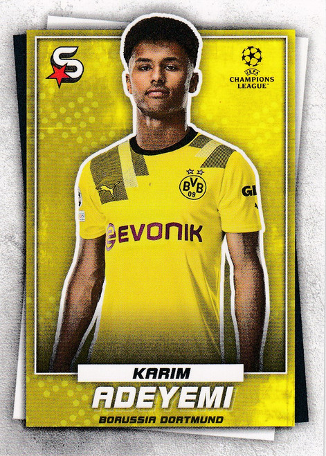 #110 Karim Adeyemi (Borussia Dortmund) Topps Superstars 2022/23
