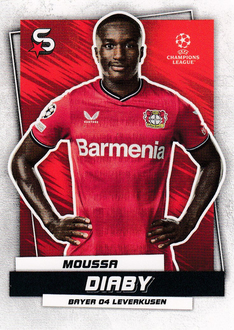 #114 Moussa Diaby (Bayer Leverkusen) Topps Superstars 2022/23