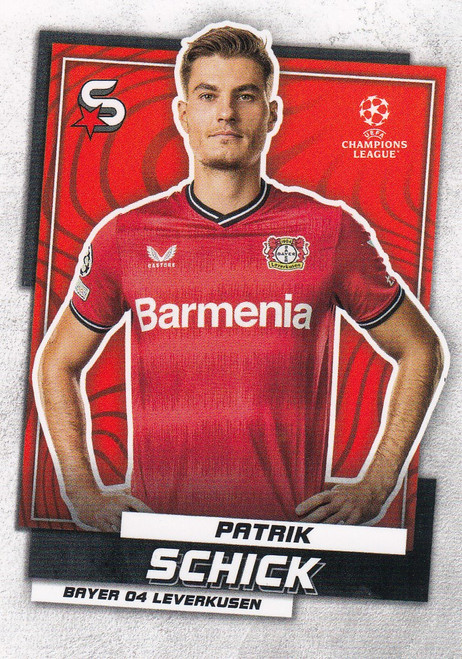 #115 Patrik Schick (Bayer Leverkusen) Topps Superstars 2022/23