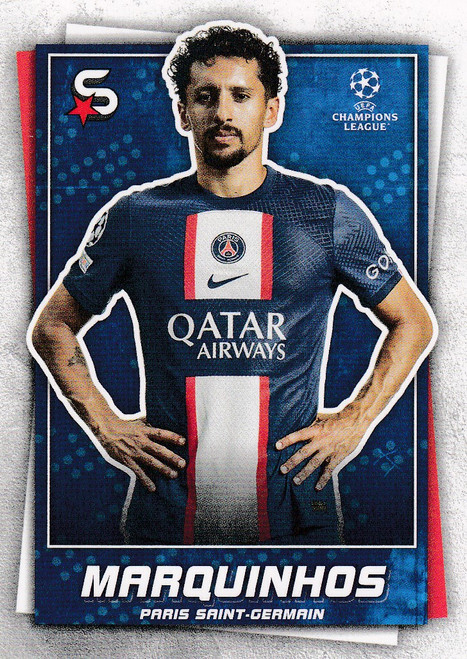 #128 Marquinhos (PSG) Topps Superstars 2022/23