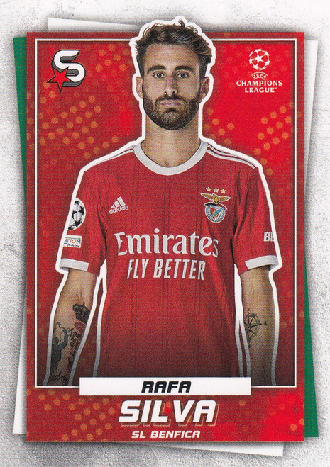 #150 Rafa Silva (SL Benfica) Topps UEFA Football Superstars 2022/23