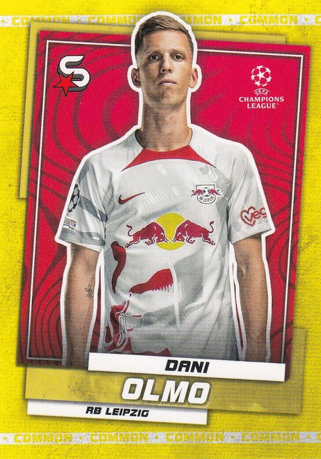 #118 Dani Olmo (RB Leipzig) - YELLOW PARALLEL (COMMON) - Topps Superstars 2022/23