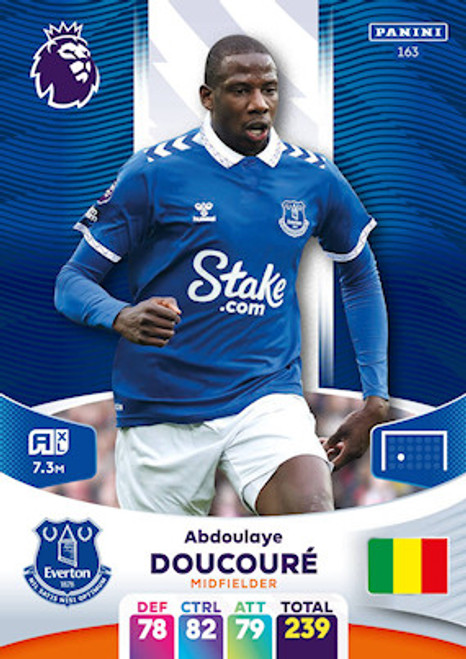 #163 Abdoulaye Doucoure (Everton) Adrenalyn XL Premier League 2024