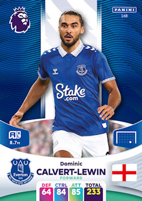 #168 Dominic Calvert-Lewin (Everton) Adrenalyn XL Premier League 2024