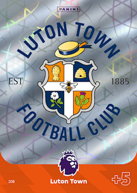 #208 Club Crest (Luton Town) Adrenalyn XL Premier League 2024