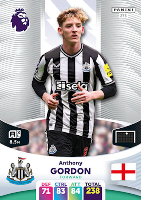 #275 Anthony Gordon (Newcastle United) Adrenalyn XL Premier League 2024