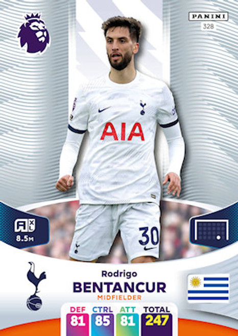 #328 Rodrigo Bentancur (Tottenham Hotspur) Adrenalyn XL Premier League 2024