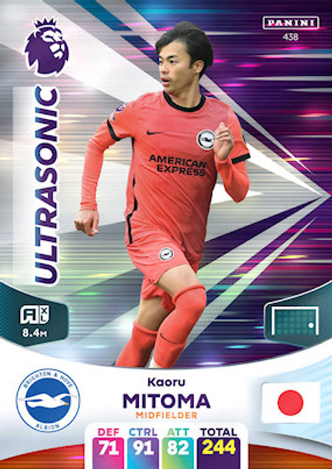 #438 Kaoru Mitoma (Brighton & Hove Albion) Adrenalyn XL Premier League 2024 ULTRASONIC