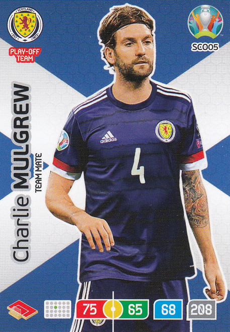 #SCO05 Charlie Mulgrew (Scotland) Adrenalyn XL Euro 2020