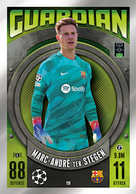 #119 Marc-Andre Ter Stegen (Barcelona) - Topps Match Attax 2023/24 #119 Marc-Andre Ter Stegen (Barcelona) - Topps Match Attax 2023/24