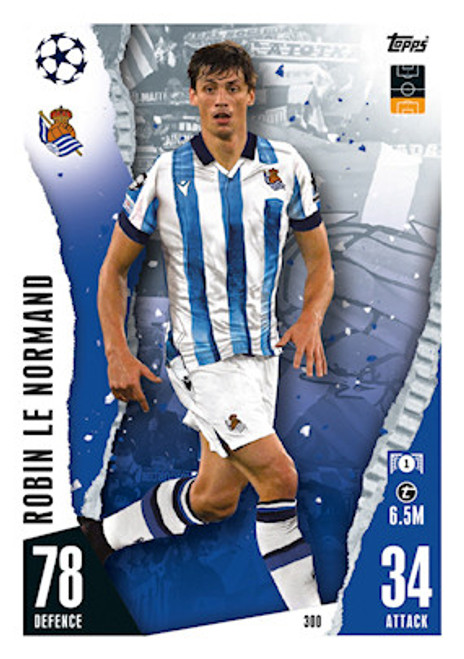#300 Robin Le Normand (Real Sociedad) - Topps Match Attax 2023/24