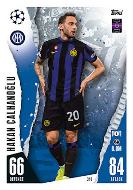 #340 Hakan Calhanoglu (FC Internazionale Milano) Match Attax Champions League 2023/24