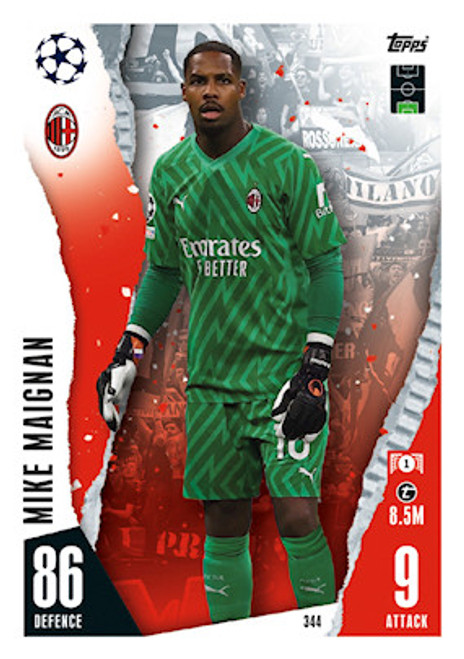 #344 Mike Maignan (AC Milan) - Topps Match Attax 2023/24
