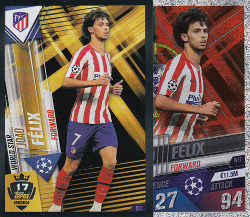 #W17 Joao Felix (Club Atletico De Madrid) Match Attax 101 2019/20