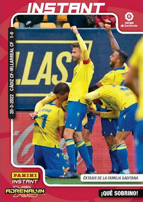 #024 Ruben Sobrino (Cadiz CF) - ¡Qué Sobrino! - Panini Adrenalyn XL Instant La Liga Santander 2021/22
