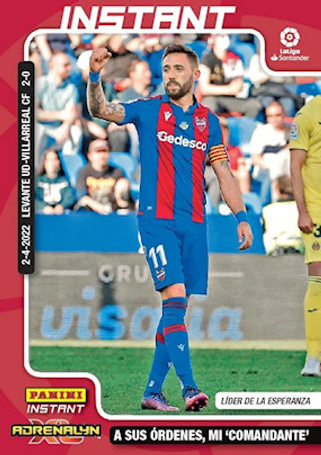 #026 Jose Luis Morales (Levante UD) - A Sus Ordenes, Mi 'Comandante'- Panini Adrenalyn XL Instant La Liga Santander 2021/22