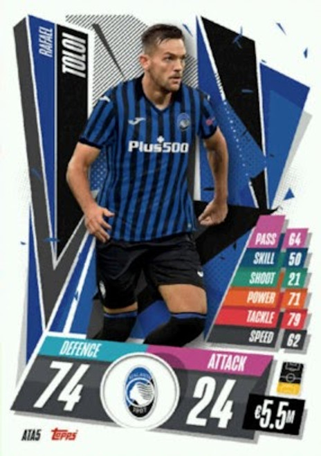 #ATA5 Rafael Tolói (Atalanta BC) Match Attax 2020/21 ITALIAN EXCLUSIVE RELEASE