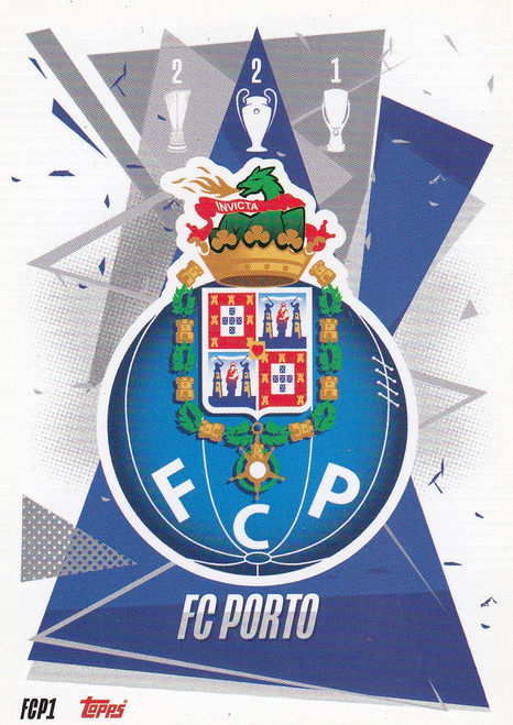 PORTUGUESE/SPANISH EXCLUSIVE - FCP001 - Club Badge & Danilo (Porto) - Topps Match Attax 2020/21